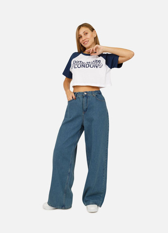 Жіноча футболка з коротким рукавом колір білий ЦБ-00254380 Crep - (307363183)