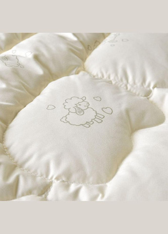 Ковдра дитяча зимова вовняна 100х135 см PAPAELLA натуральна вовна тепла ковдра для дітей IDEIA (334727036)