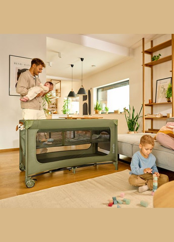 Манеж Jasmin Easy Fold Green Olive () Lionelo LO-JASMIN EASY FOLD GREEN OLIVE (341485597)