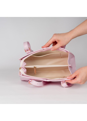 Сумка женская Кросс боди розовая из экокожи NIUNIU (361230256)