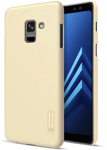 Чехолнакладка Super Frosted Shield Samsung Galaxy A8 2018 SM-A530 Gold Nillkin (301781368)