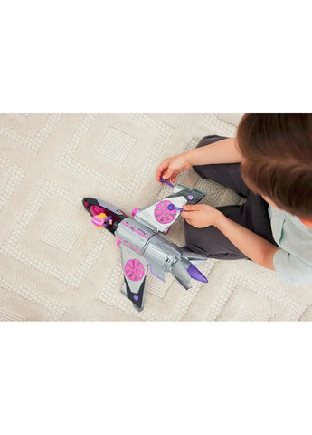 Щенки Патруля Мегакино Большой самолет-трансформер и фигурка Скай Paw Patrol Mighty Movie Rescue Jet with Skye Spin Master (365251630)