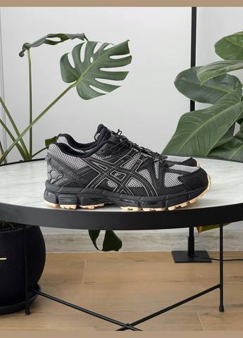 Чорні Зимовий кросівки зимові чоловічі asics gel-kahana 8 winter termo black gray gore-tex | асікс гель-кахана 8 чорні сірі термо No Brand