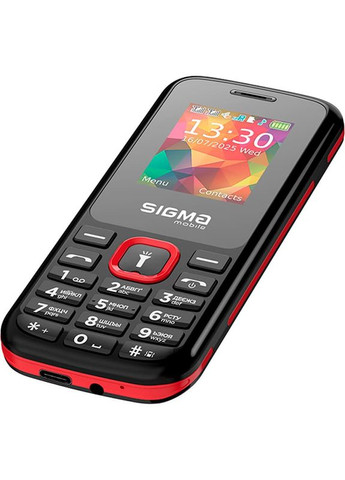 Мобильный телефон X-style 171 MINI Dual Sim Black/Red (4827798813744) Sigma (366827605)