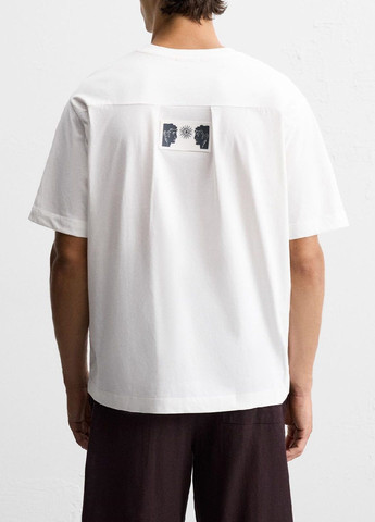 Белая футболка Zara