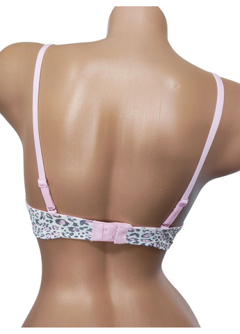Розовый корбей бюстгальтер Lemila с косточками
