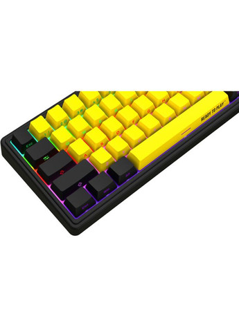 Клавиатура KBP70MW Pro Wireless Mechanical EN/UA Black-Yellow (LRG-KBP70MW-YL-US) LORGAR (334831714)