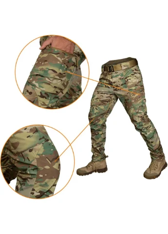 Комбинированные демисезонные брюки Camotec