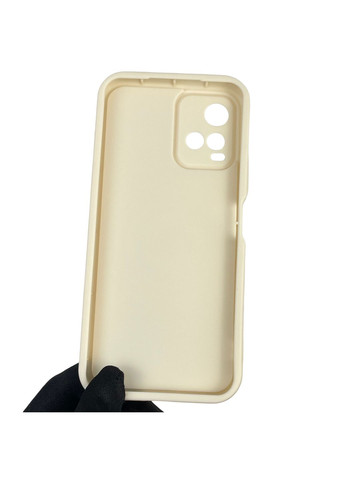 Чехол силиконовый Soft Touch с 3D принтом для Y21 молочный (Полная защита камеры) Vivo (373670778)