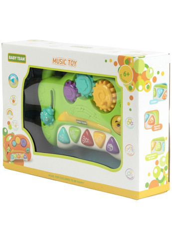 Музыкальная игрушка Забавка (8645_зеленый) Baby Team 8645_зелений (332943802)