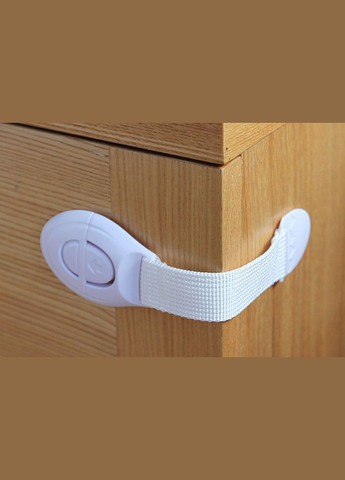 Замки блокираторы Замки для защиты от детей 1 шт, Защита на мебель от детей тканевые LELUNO (312000206)