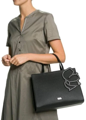 Сумка женская K/Stone Tote Black Karl Lagerfeld Тоут (315072070)