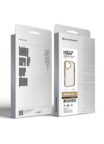 Чохол UNIT2 для Apple iPhone 16 Titanium Gold (ARM78775) KLB ArmorStandart (390059028)