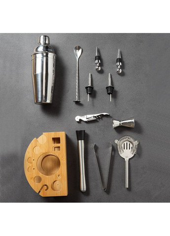 Набір інструментів барних 7897 700 мл 12 предметів No Brand (351296742)