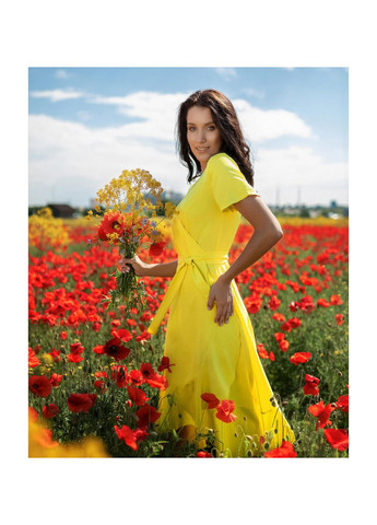 Жовтий сукня Liton