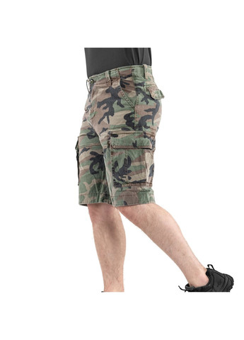 Шорти Sturm US Vintage Shorts Prewash Woodland Mil-Tec (315822492)