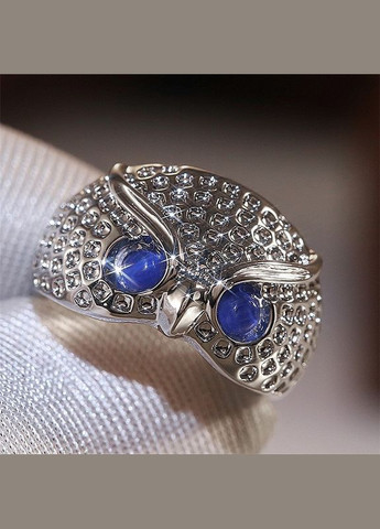 Очаровательная сова кольцо, кольцо в виде совы, филина, ручная работа, размер регулируемый Fashion Jewelry (285110643)