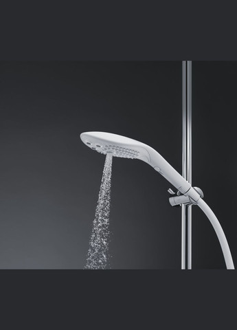 Насадка-стимулятор для душа 2в1 Wave White, массажер для интимных зон Womanizer (296492259)