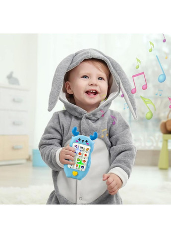 Дитяча музична іграшка Телефон Deer Blue No Brand (365721264)