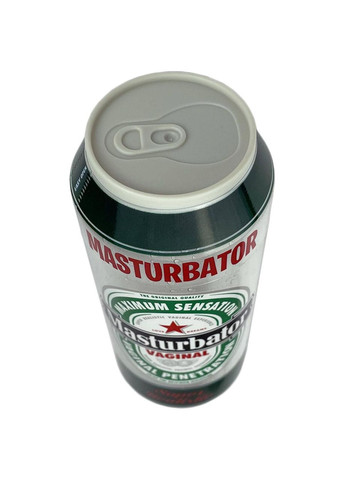 Мастурбатор-вагіна Alive Heineken Vagina II у вигляді банки пива, реалістичний No Brand (366878767)