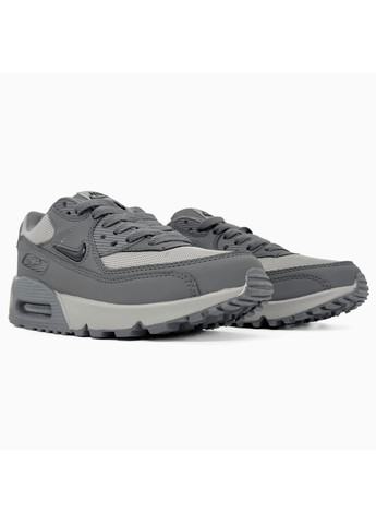 Серые демисезонные кроссовки мужские nike air max 90 grey найк аир макс 90 No Brand