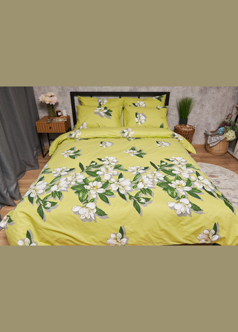 Комплект постельного белья Бязь Gold Люкс «» семейный 143х210х2 наволочки 2х70х70 (MS-820005522) Moon&Star Wisteria (296909706)