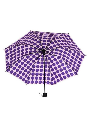 Фиолетовый зонтик складной автомат dots (8 спиц купол 95 см) violet Stenson (361064600)