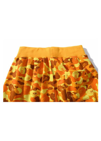 Шорти жовті Bape A Bathing Ape x PUBG Yellow Sweat Shorts Unisex (356677655)
