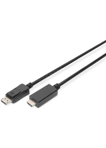 Кабель DisplayPort > HDMI (M/M), 2м, чорний Digitus (393459364)