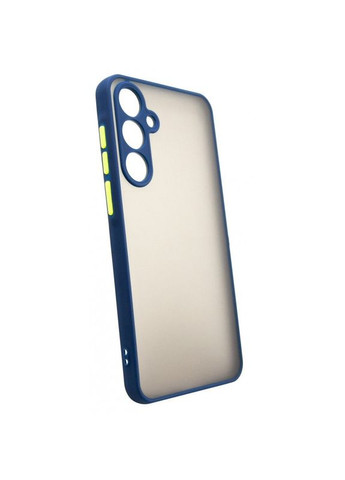 Чехол Matt для Samsung A55 5G Blue + защитное стекло (DGKM-93) DENGOS (306581760)