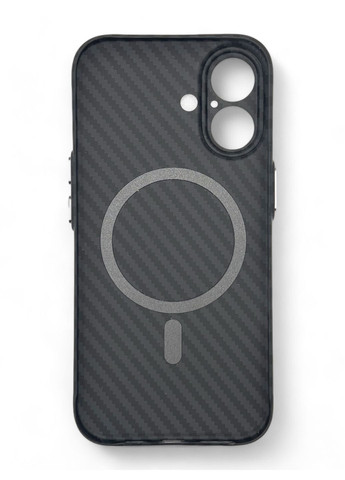Чохол-накладка Carbonite Case MagSafe для Apple iPhone 16 Black (712067) BeCover (370618762)