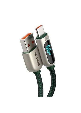 Кабель з екранчиком Fast Charging USB — TypeC 66 W 1 метр CASX020006 Baseus (293346704)