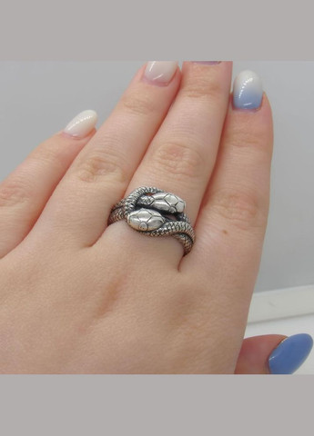 Срібна каблучка "Амфісбена змія" 19 No Brand (350667428)