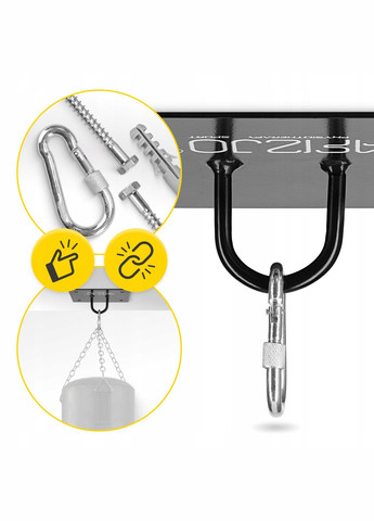 Крепление для боксерской потолочной груши с карабином () 4FIZJO P-5907739317414 (360890090)