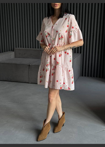 Летний женский сарафан Elanzh в цветочек