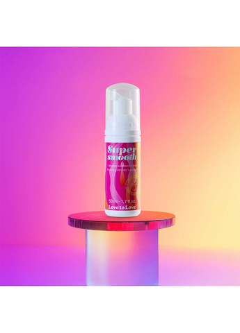 Пенообразная смазка на водной основе SUPER SMOOTH (50 мл) Love To Love (343045526)