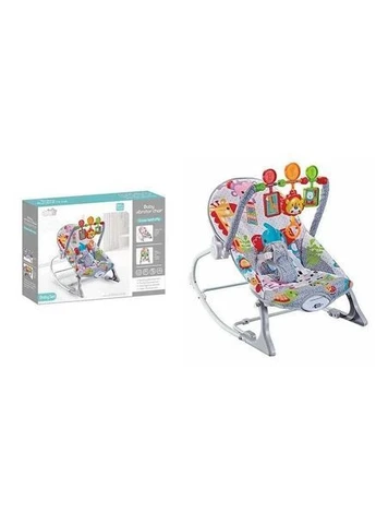 Детское кресло-качалка с вибрацией и игрушками No Brand (396259926)