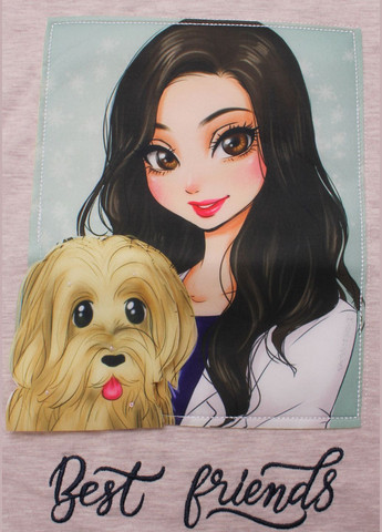 Туніка 13158 Бежевий Меланжевий Breeze (306546580)