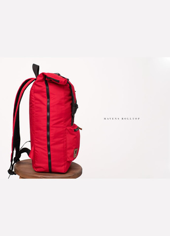Рюкзак " Rolltop" для ручної поклажі, стандарт Ryanair та Wizz Air 40x20x25 см. Червоний Mavens (268670112)