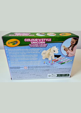 Набір для творчості Малюй і прикрась Єдинорога Crayola (316262455)