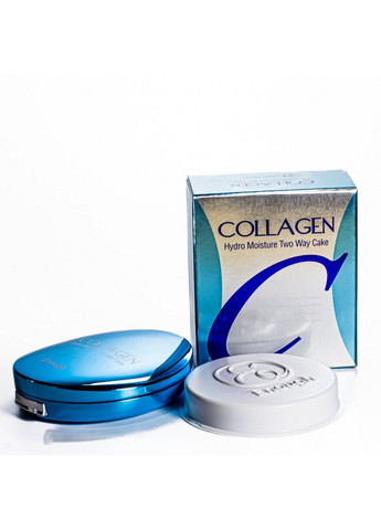 Компактная пудра для лица увлажняющая с коллагеном collagen spf25 № 12 ENOUGH (282593201)
