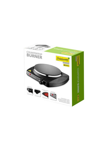 Електрична настільна плита 1200 Вт керамічна для кухні Maestro (332986121)