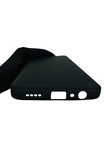 Чехол для A17k однотонный с квадратными гранями с защитой камеры на оппо а17к чёрный Oppo (366022210)