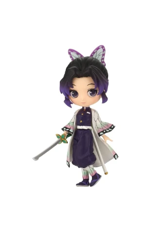Фігурка Q Posket Mini Шинобу Кочо Клинок розсікаючий демонів Shinobu Kocho 7 см WST DS SK 160 A Banpresto (373965435)