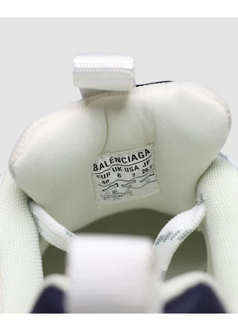 Белые летние кроссовки balenciaga cargo white/blue баленсиага карго No Brand
