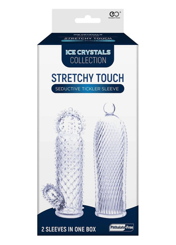 Набор рельефных насадок Ice Crystals прозрачные NMC (331169295)