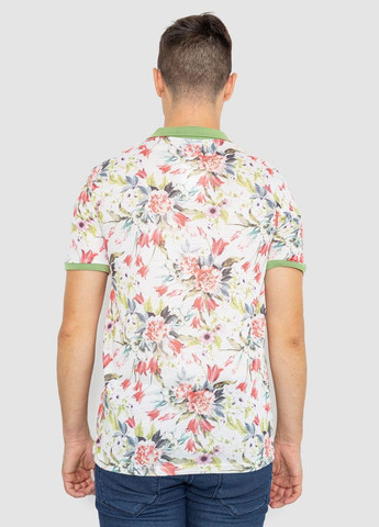 Поло чоловіче з принтом Ager 247R310 (302214736)