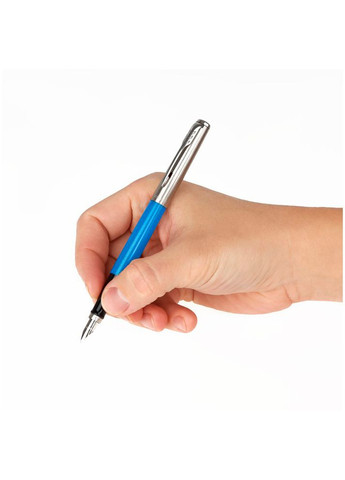 Перьевая ручка Jotter 17 Plastic Blue CT F в Eco упаковке 15 111e Parker (317307551)