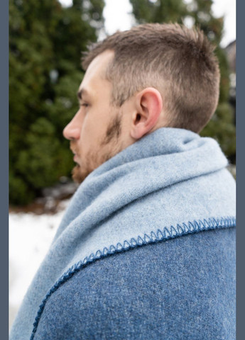 Плед-ковдра вовняна 130, 170 см (6132) Love You (334005167)