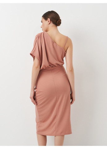 Темно-рожева кежуал сукня PrettyLittleThing однотонна